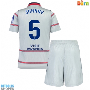 Billiga Atletico Madrid Johnny Cardoso #5 Tredjeställ Barn 2026-27 Kortärmad (+ Korta byxor)